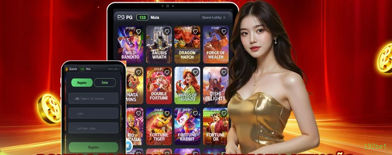 Plataforma completa da 192bet com todos os jogos